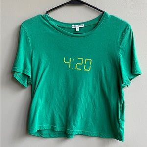 420 Cropped T Shirt